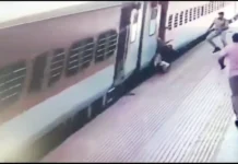 செங்கல்பட்டு ரயில் நிலையத்தில் திகில் தருணம் – ஓடும் ரயிலில் சிக்கிய இளைஞரை காப்பாற்றிய ஆர்பிஎஃப் போலீஸ்