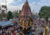 குன்றத்தூர் திருநாகேஸ்வரர் கோயில் தேரோட்டம்: பக்தர்கள் பங்கேற்பு
