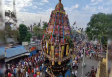 குன்றத்தூர் திருநாகேஸ்வரர் கோயில் தேரோட்டம்: பக்தர்கள் பங்கேற்பு