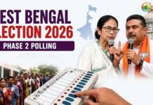 மேற்கு வங்கத் தேர்தல்: மதிய நிலவரப்படி 40% வாக்குப்பதிவு!