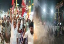 முன்னாள் அமைச்சர் காமராஜ் நீக்கம்; பட்டாசு வெடித்துக் கொண்டாடிய தொண்டர்கள்!