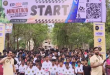 சிவகங்கையில் 360 குழந்தைகள் பங்கேற்ற “Kid Odu Run” மினி மாரத்தான்!