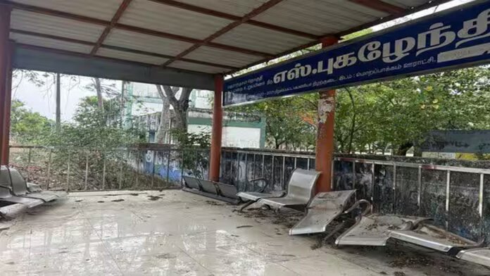 morapakkam bus stop