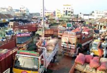 ஒட்டன்சத்திரத்தில் ஒரு கிலோ மாங்கா 5 ரூபாய்