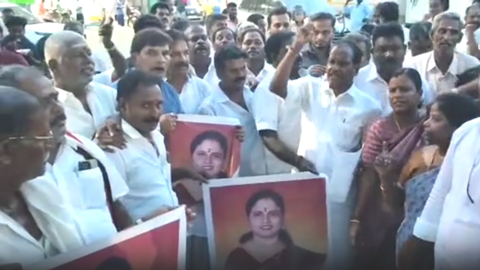 protest against maragadam