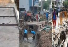 செங்கல்பட்டு: புதிய மழைநீர் வடிகால்வாய் அமைப்பு