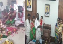 “இது கவர்ன்மென்ட் ஆபீஸா.. சொந்த வீடா?” – குடும்ப விழாவாக மாற்றிய தவெக எம்.எல்.ஏ தியாகராஜன்!