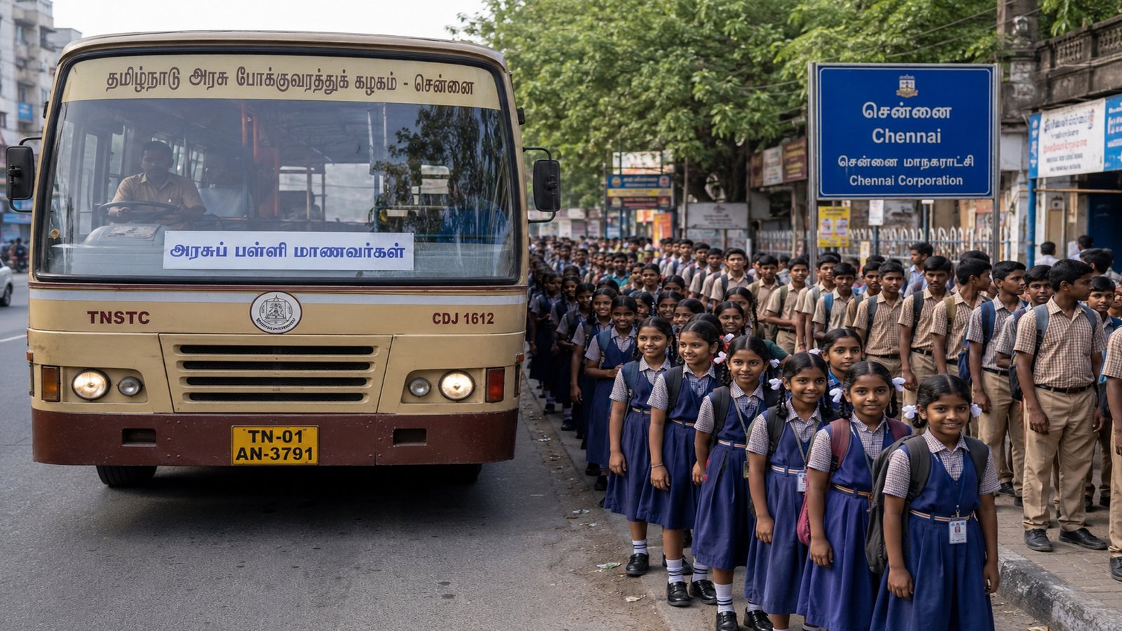 school studernt bus